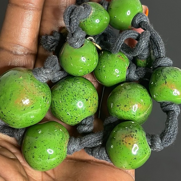 Isabel Marant Green Stone Necklace - Picture 8 of 17